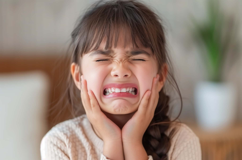 虫歯を放置して酷い痛みに苦しむ子ども