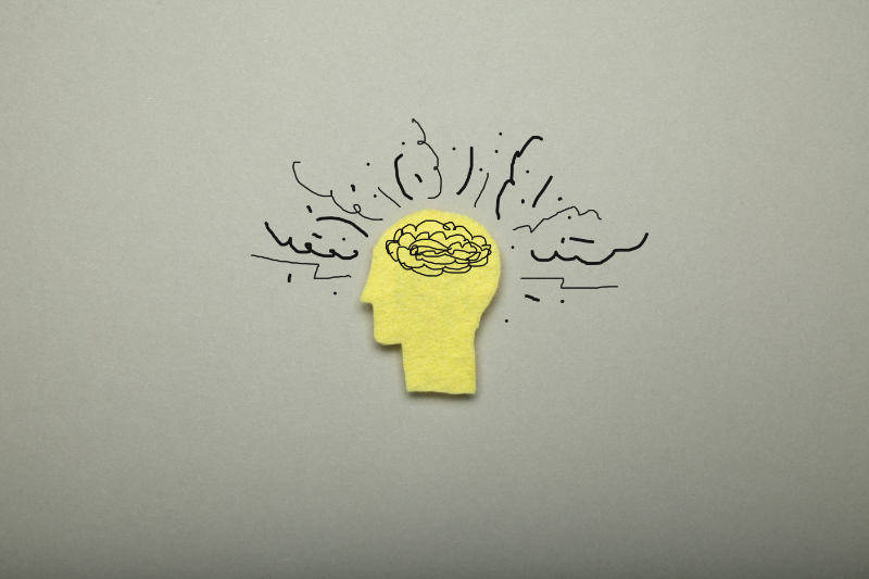 ストレスを抱えるイメージ