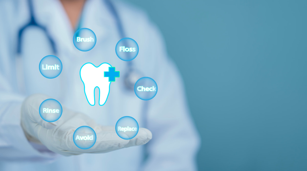 定期歯科検診を勧める歯科医